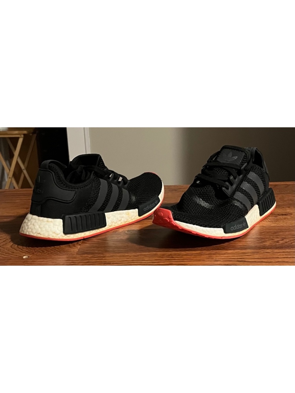 Adidas NMD R1 Black Running Shoes Size 10.5